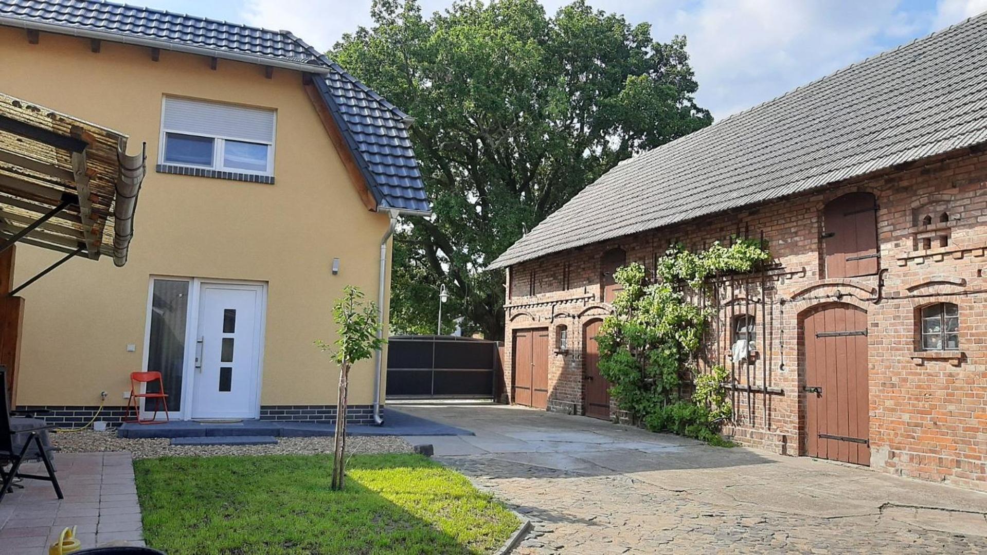 Ferienhaus Zur Eiche Am Dorfanger Villa Waldow Eksteriør billede